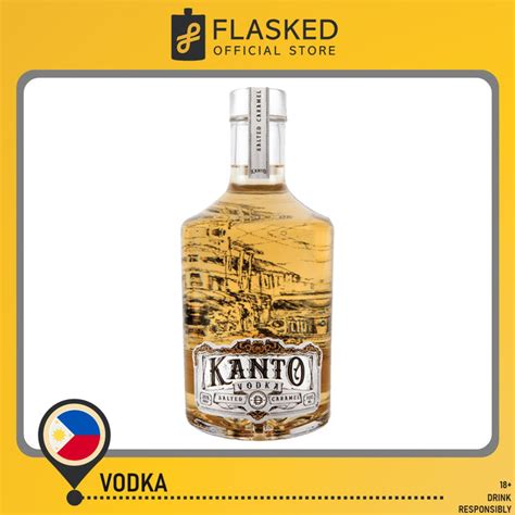 kantot vodka|Kanto Salted Caramel Vodka 700mL – Flasked Liquor Store.